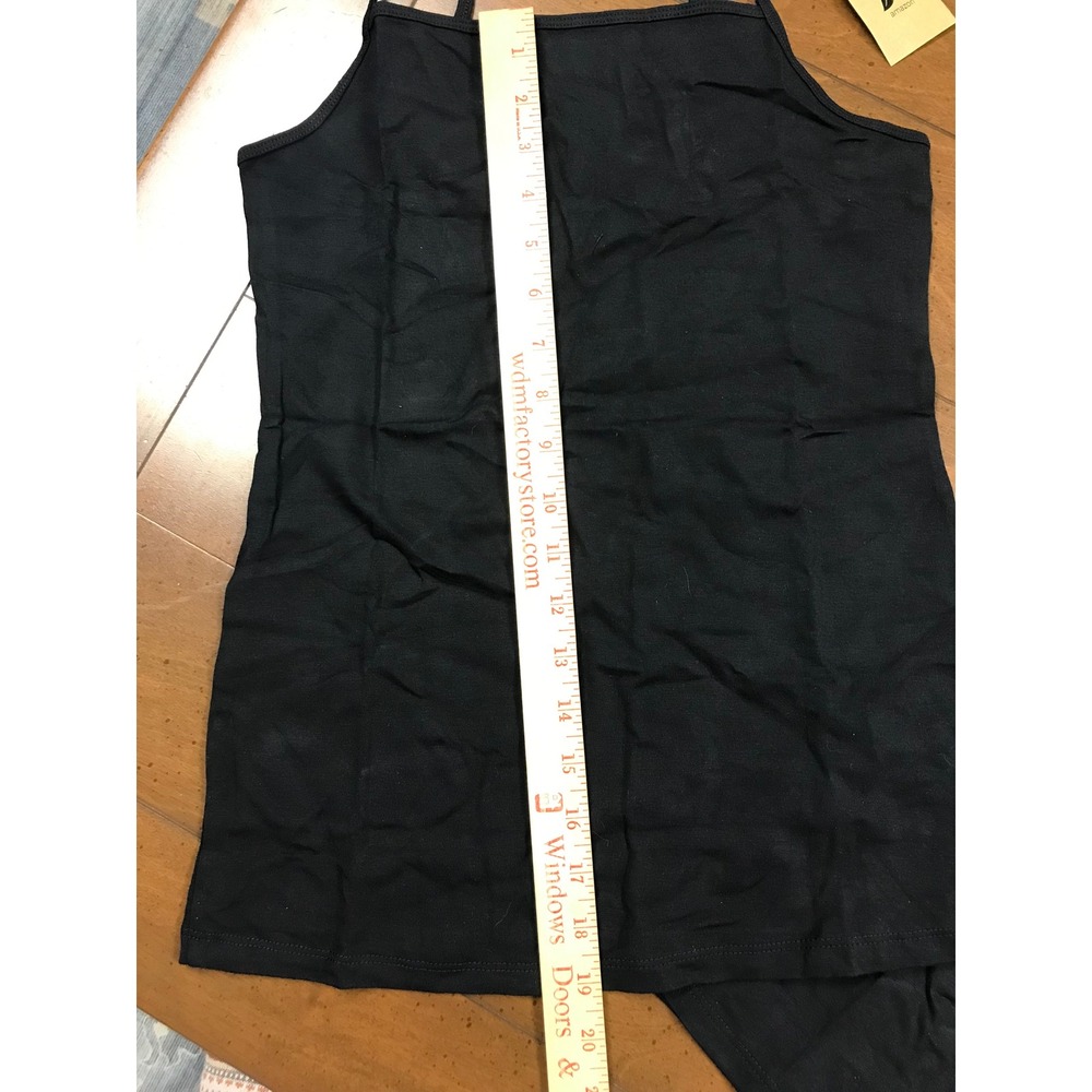 Amazon Essentials Womens Black Spaghetti Strap Tank Tops 2 Pack Size Small - Picture 3 of 6